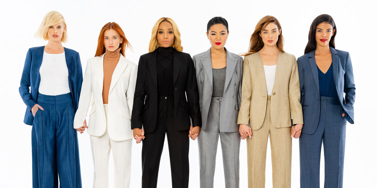 GREY SUIT for Women/ Three Piece Suit/womens Suit/women Pant Suit/business Suit  Women/women Tailored Suit/womens Coats Suit Set -  Canada